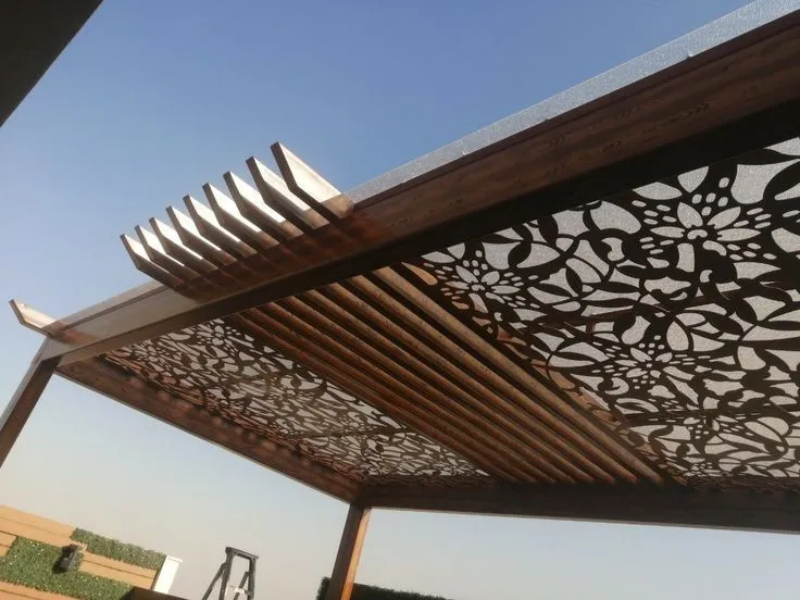 مظلات وبرجولات حدائق جدة