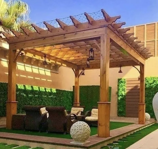 مظلات وبرجولات حدائق جدة