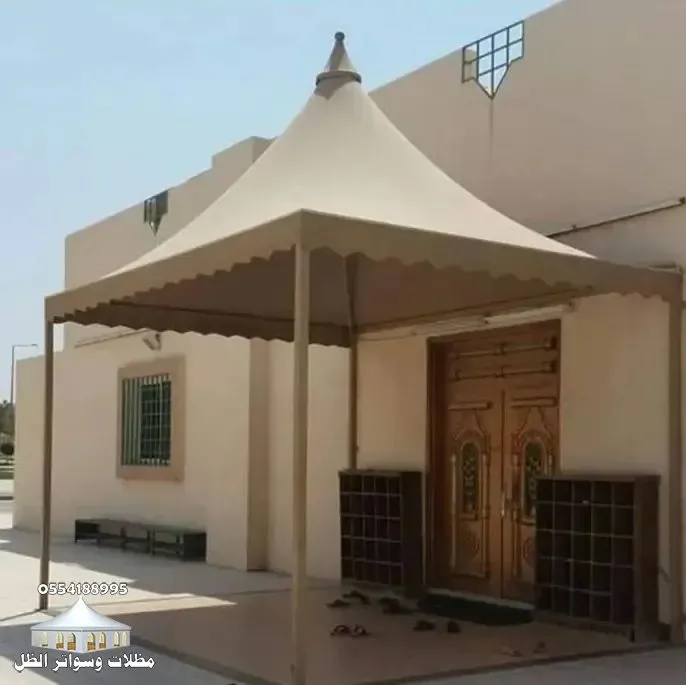 تركيب مظلات هرمية عصرية وجودة عالية في جدة ومكة